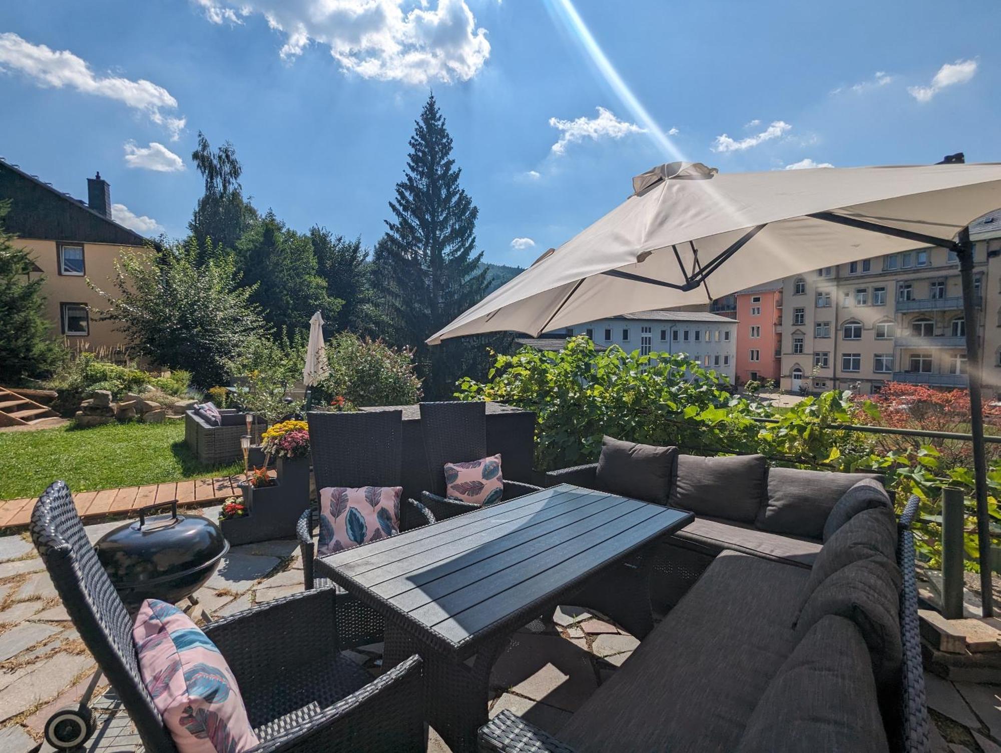 Uo - Urlaubsmagie - Helle Wohnung,Sauna,Whirlpool Sebnitz Extérieur photo