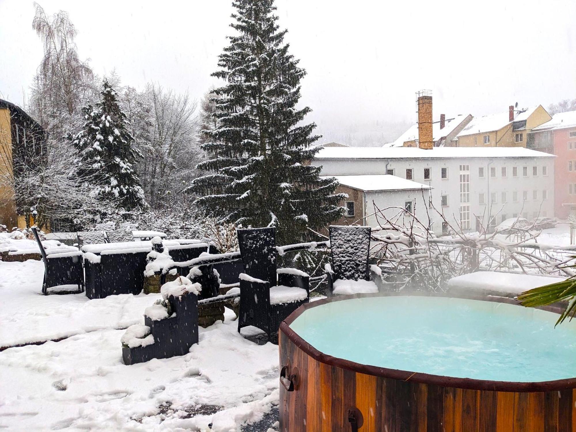 Uo - Urlaubsmagie - Helle Wohnung,Sauna,Whirlpool Sebnitz Extérieur photo