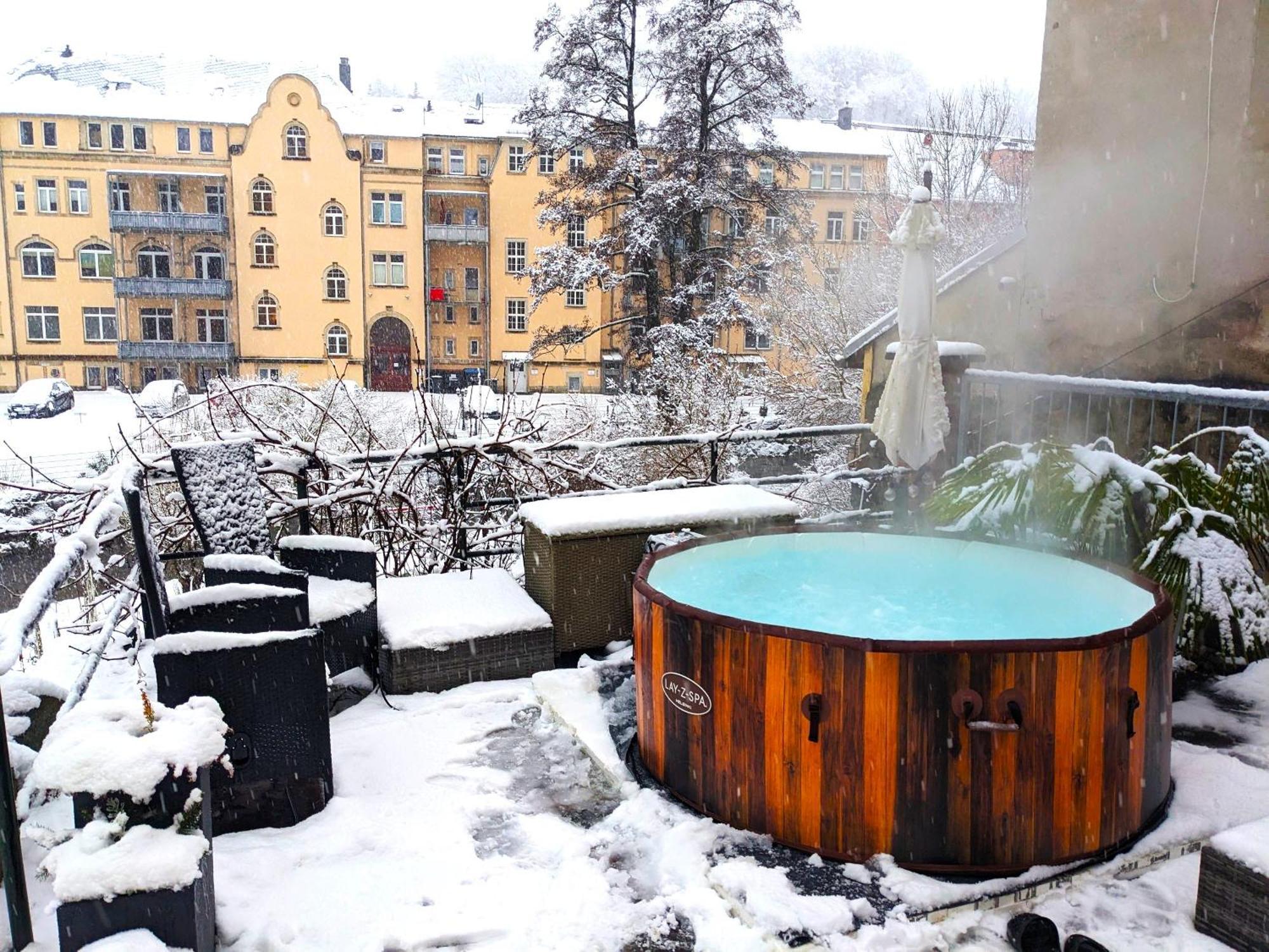Uo - Urlaubsmagie - Helle Wohnung,Sauna,Whirlpool Sebnitz Extérieur photo